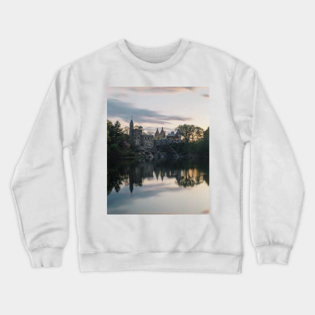 Belvedere Castle Central Park Crewneck Sweatshirt by igjustin